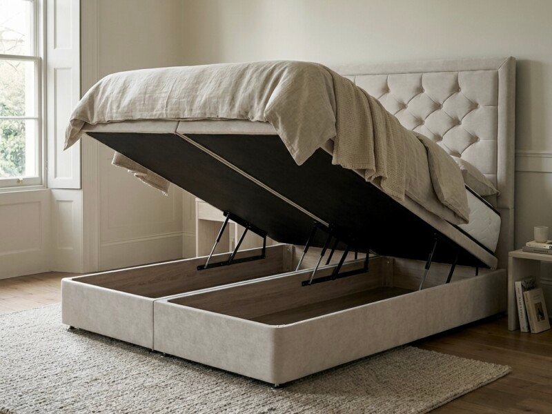 Hilton Chesterfield Ottoman Divan Bed | Swaye