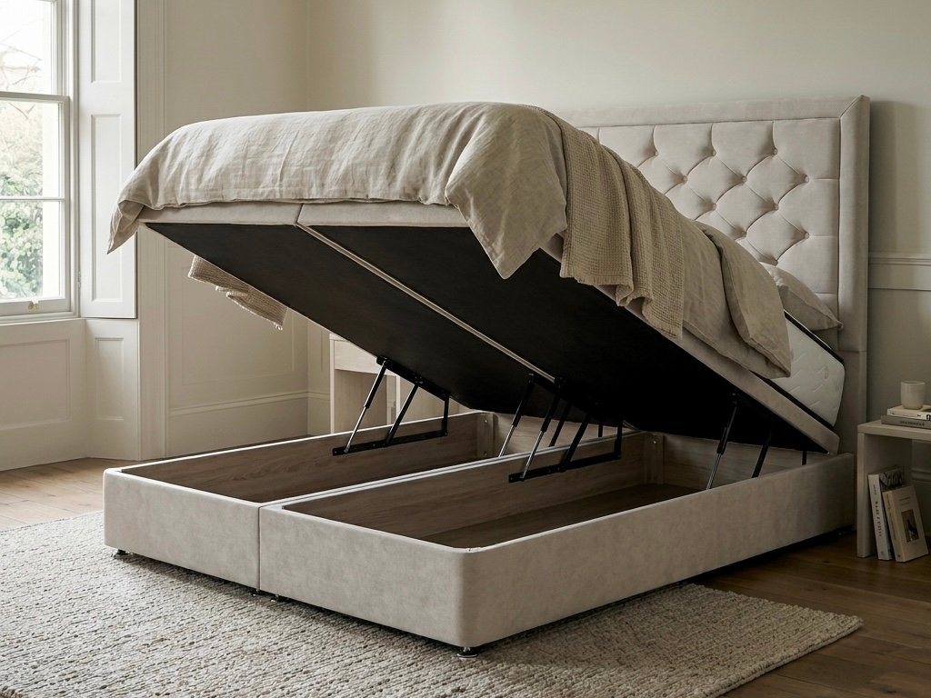 Hilton Chesterfield Ottoman Divan Bed | Swaye