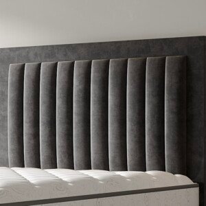 Romero Panel Line Border Bed Headboard
