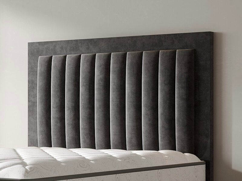 Romero Panel Line Border Bed Headboard