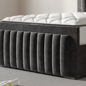 Romero Panel Line Border Bed footboard