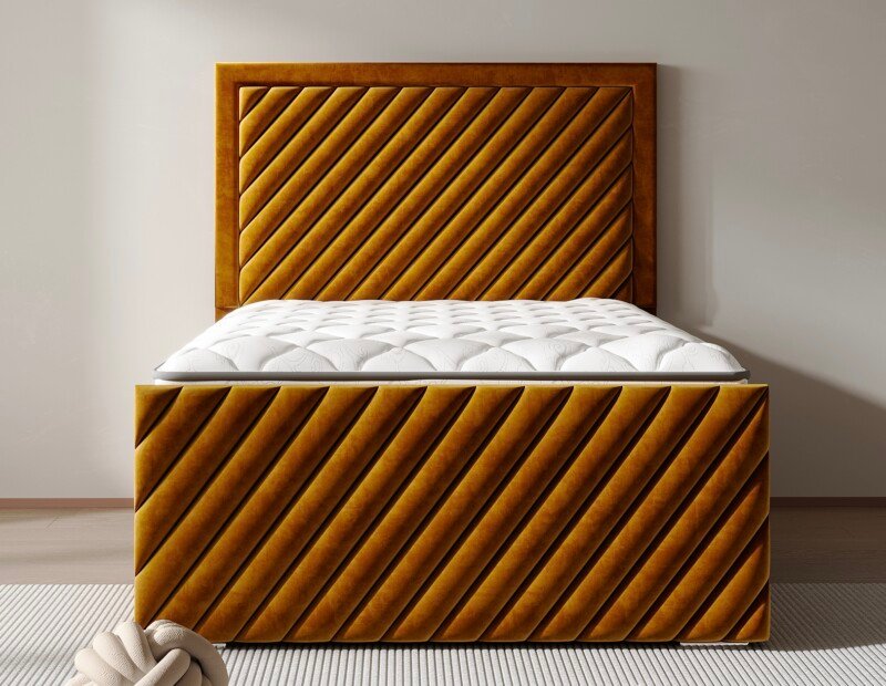 Ricco line Bed Front View