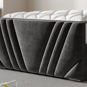 Miami Sunrise Panel Line Bed footboard