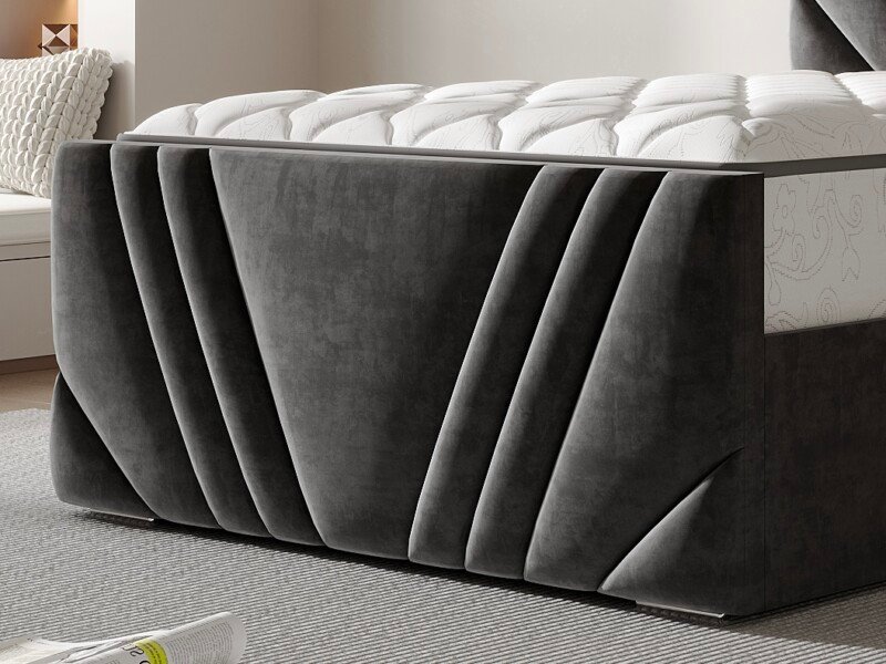 Miami Sunrise Panel Line Bed footboard
