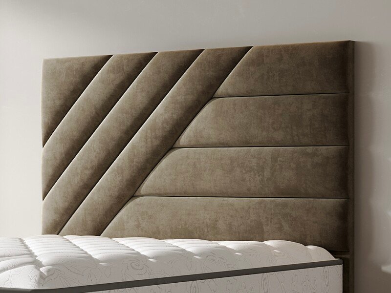 Piana Panel Line Bed | Swaye