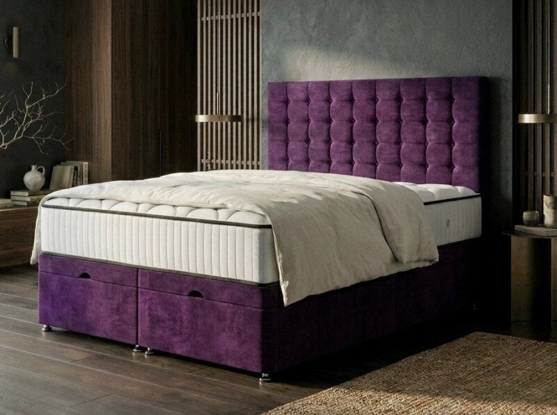 Monaco Cube Ottoman Divan Bed