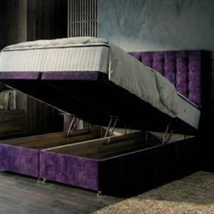 Monaco Cube Ottoman Divan Bed | Swaye