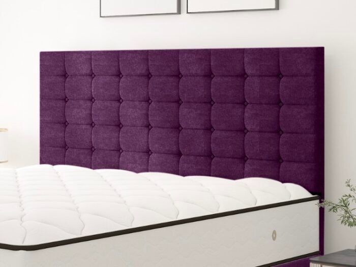 Monaco Cube Ottoman Divan Bed Headboard
