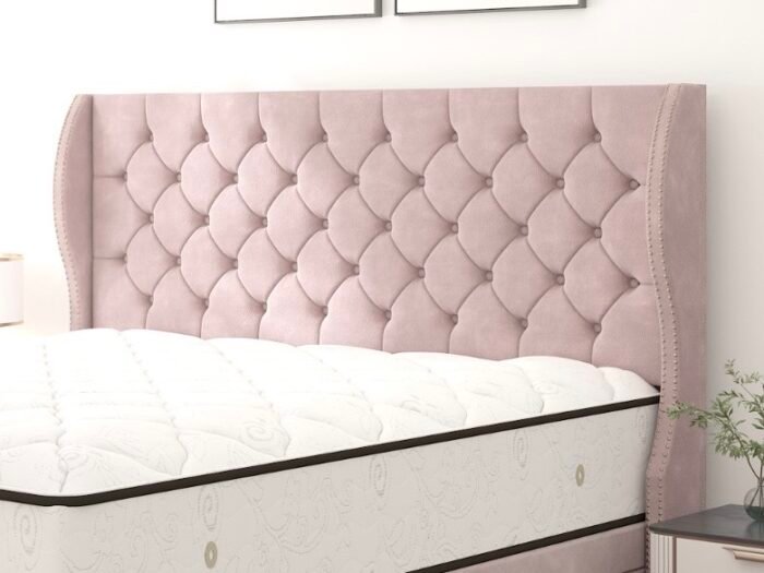 Charlotte WingBack Chesterfield Ottoman Divan Bed Headboard