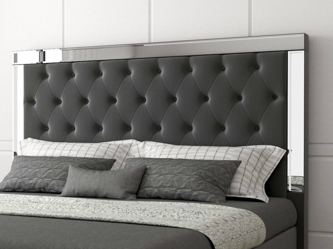 Vanity Chesterfield Mirror Bed | Swaye