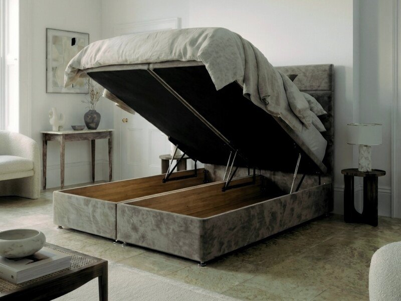 Harry Panel Ottoman Divan Bed | Swaye