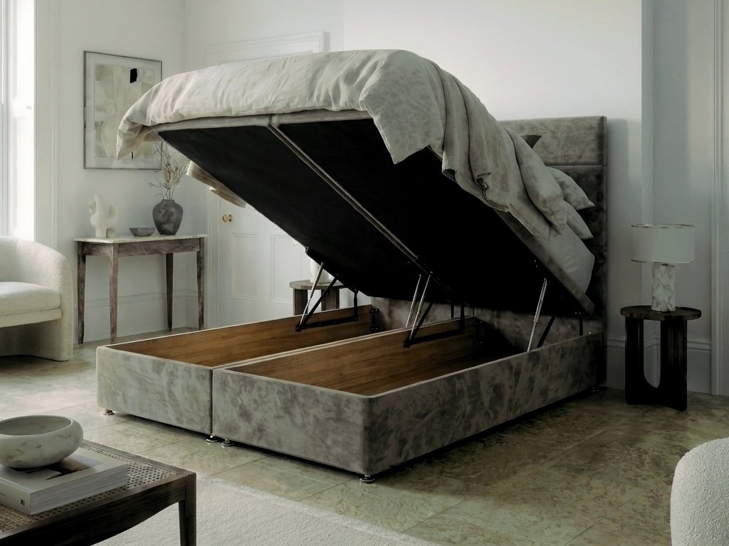 Harry Panel Ottoman Divan Bed | Swaye