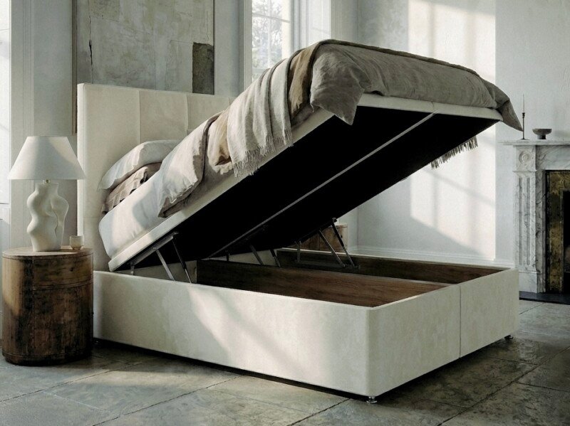 Silas Panel Ottoman Divan Bed | Swaye