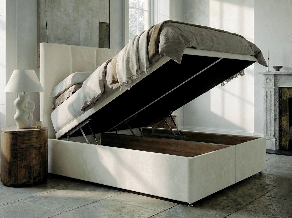 Silas Panel Ottoman Divan Bed | Swaye