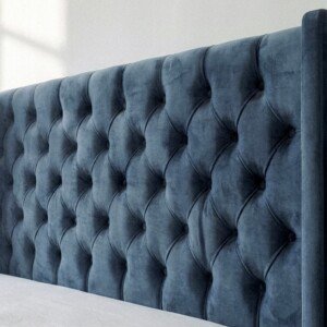 Percival Wingback Ottoman Divan Bed | Swaye