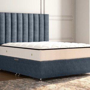 Harley Panel Divan Bed, Angle View