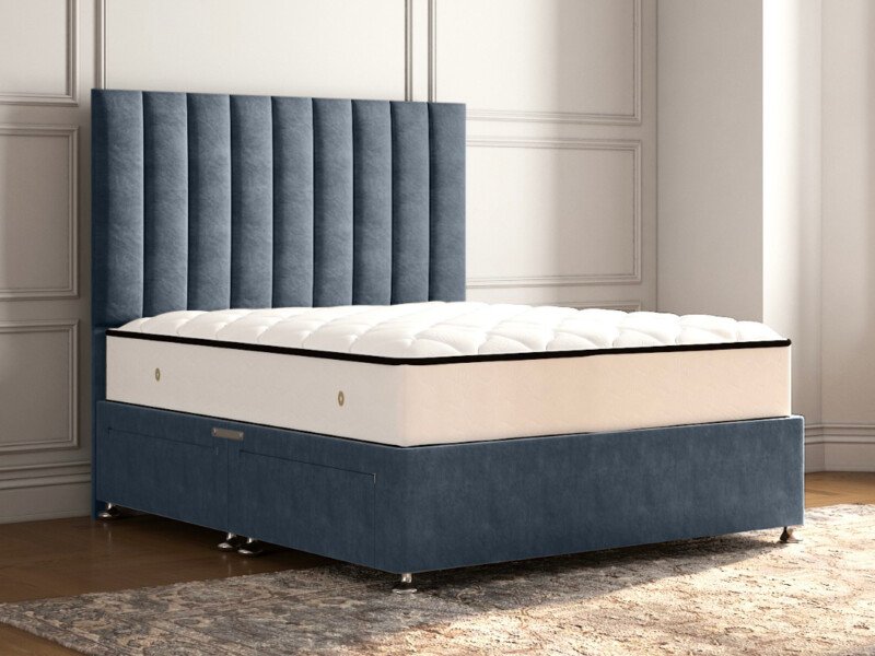 Harley Panel Divan Bed, Angle View