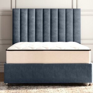Harley Panel Divan Bed, Front View