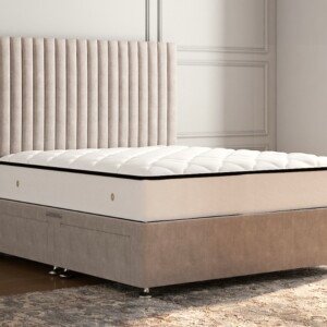 Rapunzel Line Panel Divan Bed | Swaye