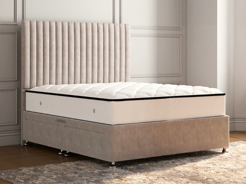 Rapunzel Line Panel Divan Bed