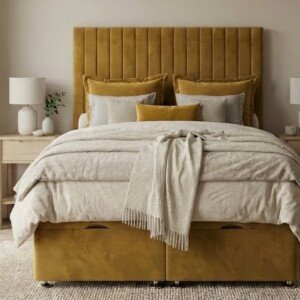 Rapunzel Line Panel Ottoman Divan Bed | Swaye