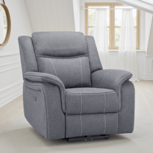 Galaxy Tech Electric Recliner Fabric – Armchair | Swaye
