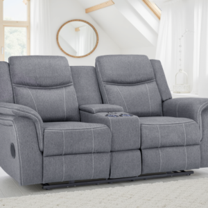 Galaxy Tech Electric Recliner Fabric – 2 Seater | Swaye