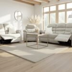 Stanley Manual Recliner Sofa 3+2+1 - Beige