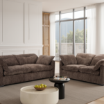 Quetta Sofa 3+2 Set - Brown