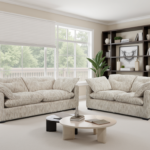 Quetta Sofa 3+2 Set - Grey/Silver