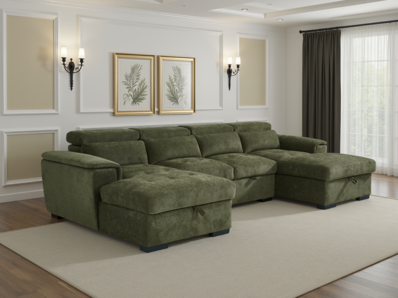Alaya Sofabed – U Shape Corner | Swaye