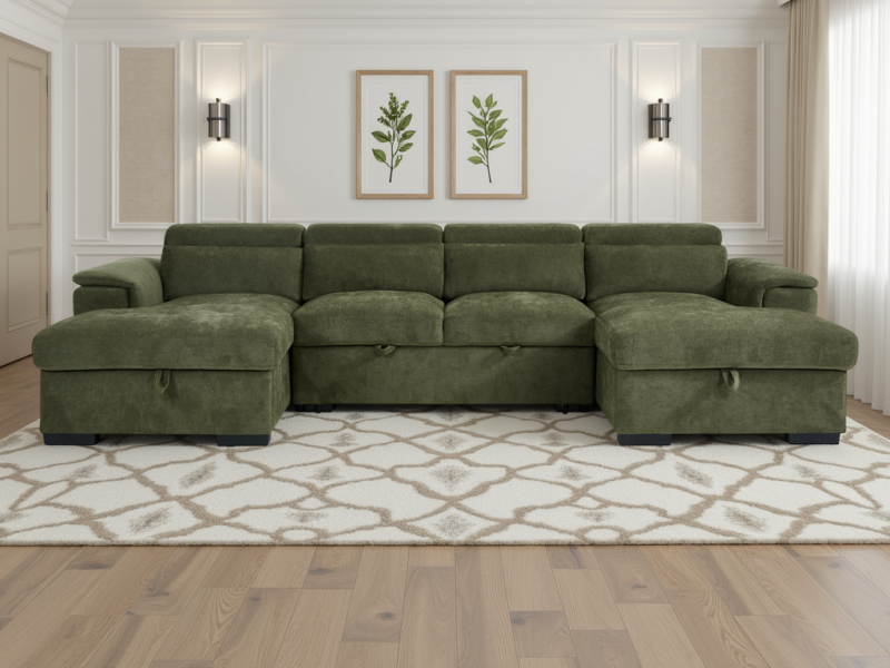 Alaya Sofabed - U Shape Corner