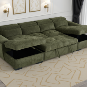 Alaya Sofabed – U Shape Corner | Swaye