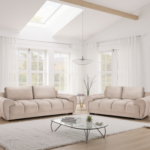 Azzuro Sofa 3+2 Set - Mocha
