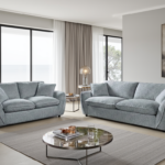 Berlin Sofa 3+2 Set - Grey