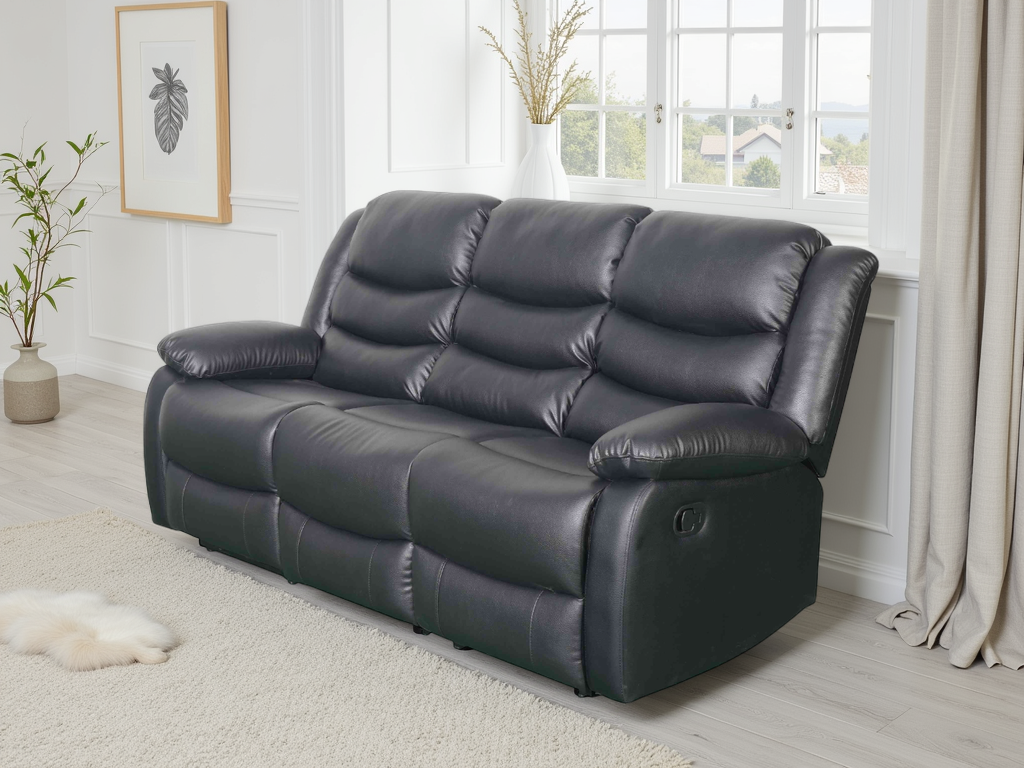 Conrad Manual Recliner Sofa – 3 Seater | Swaye