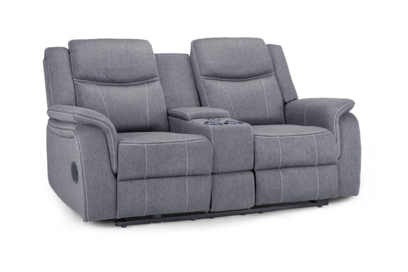 Galaxy Tech Electric Recliner Fabric – 2 Seater | Swaye