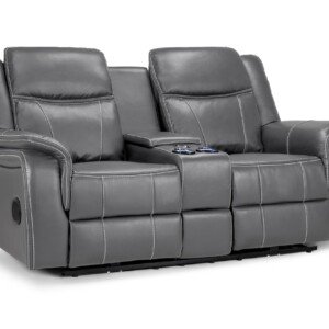 Galaxy Tech Electric Recliner Leather – 2 Seater | Swaye