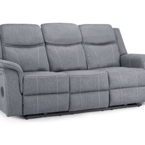Galaxy Tech Electric Recliner Fabric – 3 Seater | Swaye