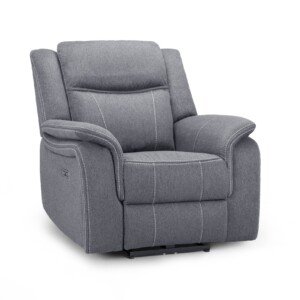 Galaxy Tech Electric Recliner Fabric – Armchair | Swaye