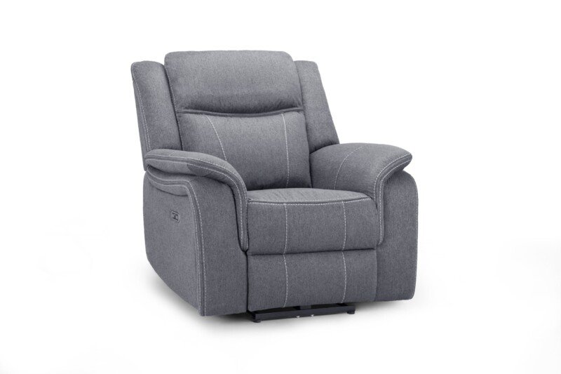 Galaxy Tech Electric Recliner Fabric – Armchair | Swaye