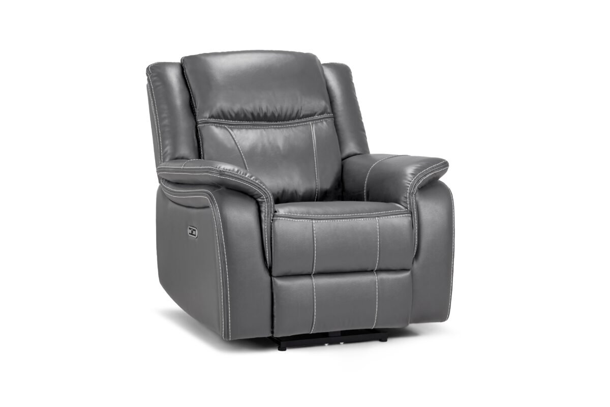Galaxy Tech Electric Recliner Leather – Armchair | Swaye