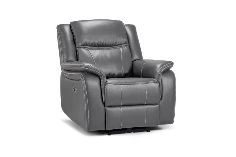 Galaxy Tech Electric Recliner Leather – Armchair | Swaye