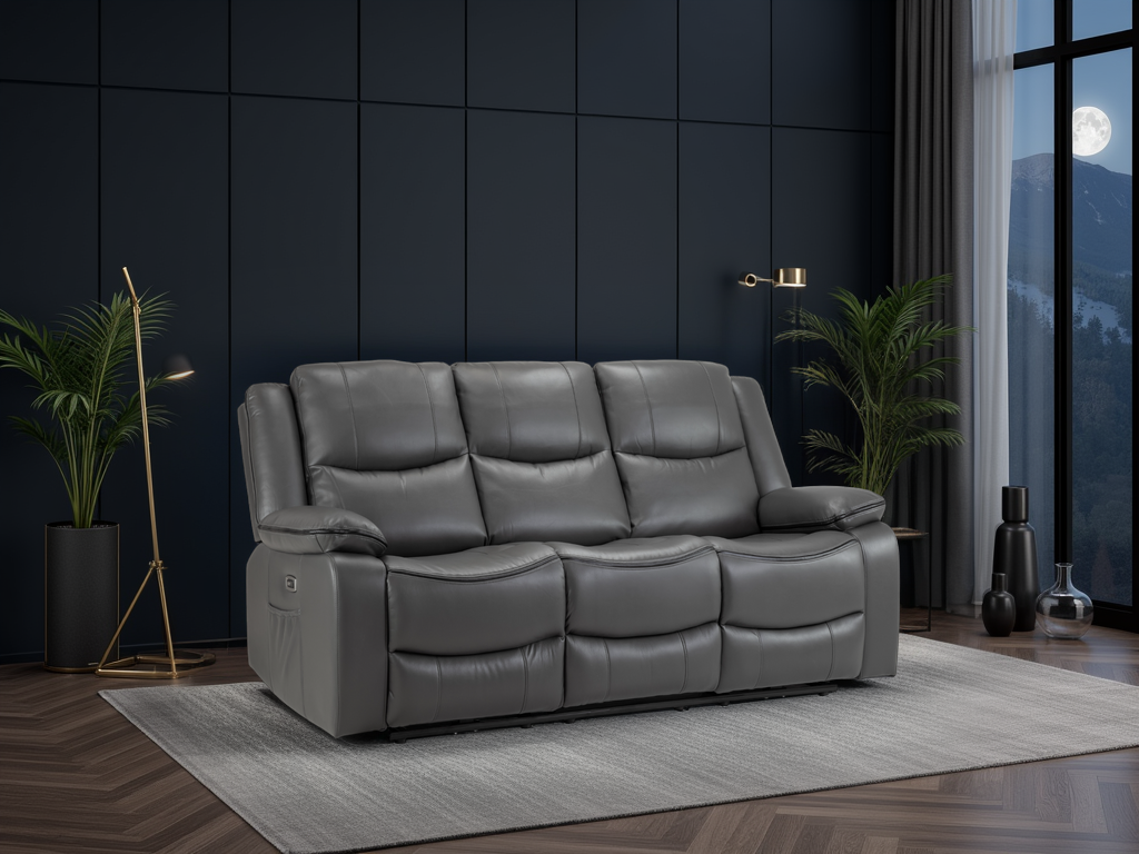 Harald Electric Recliner Sofa – 3 Seater | Swaye