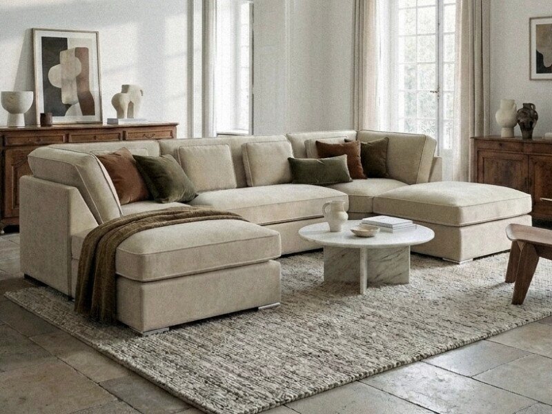 Belgravia Bishop Sofa - U Shape Corner
