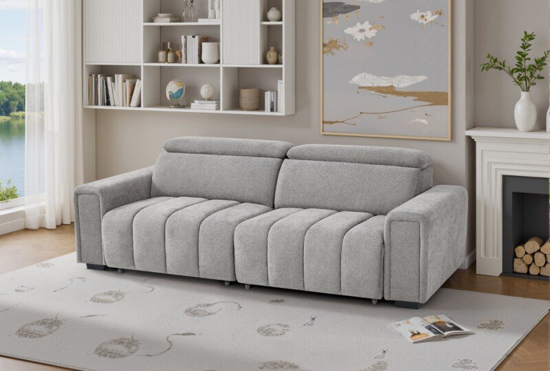 Molly Electric Sofabed – 3 Seater – Grey | Swaye
