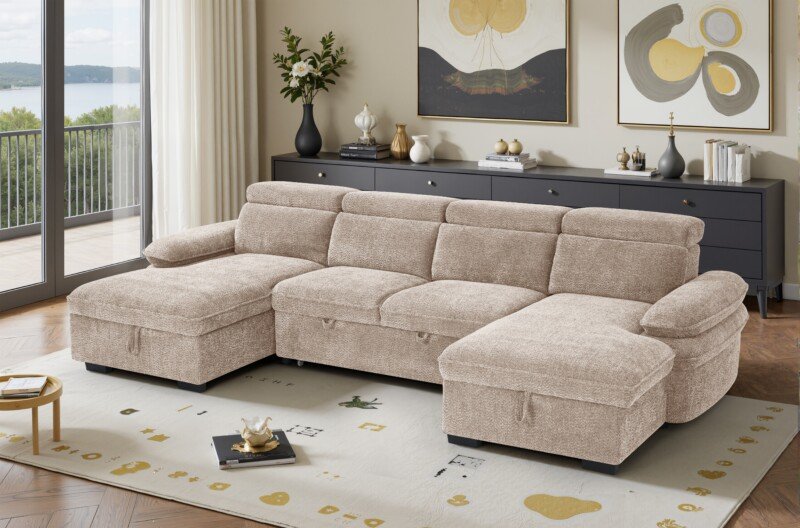 Hudson Sofabed - U Shape Corner