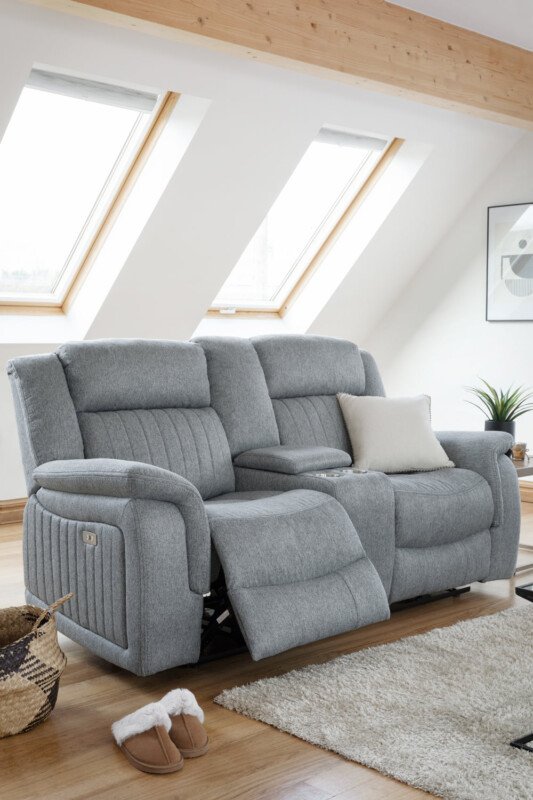 Linden Electric Recliner Sofa – 2 Seater | Swaye