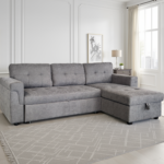 Omniya Sofabed Grey Universal Corner