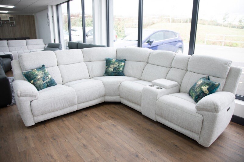Owen Electric Recliner Sofa – Large Corner | Swaye